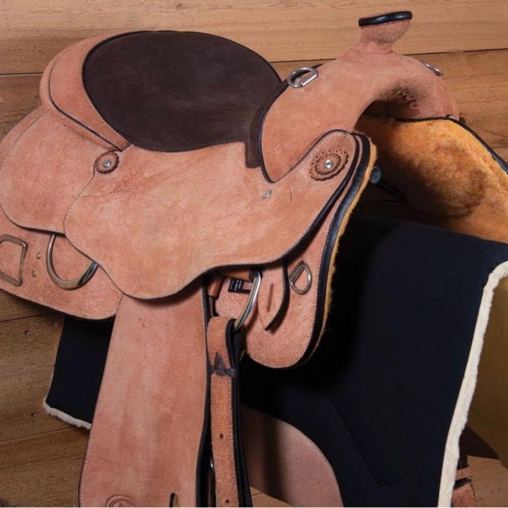 Saddle and Saddle blanket holder